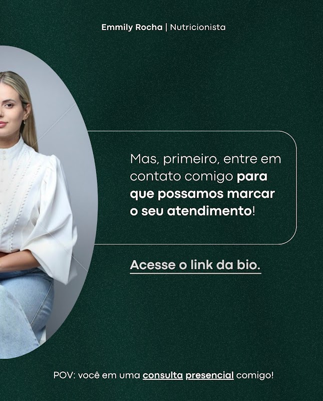 Dra. Emmily Rocha - Nutricionista Clínica e Esportiva Vila Velha - Clínica Médica em Praia da Costa, Vila Velha/ES - Foto 5