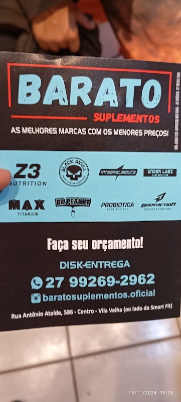 Loja Barato Suplementos - geral em Centro, Vila Velha/ES - Foto 4