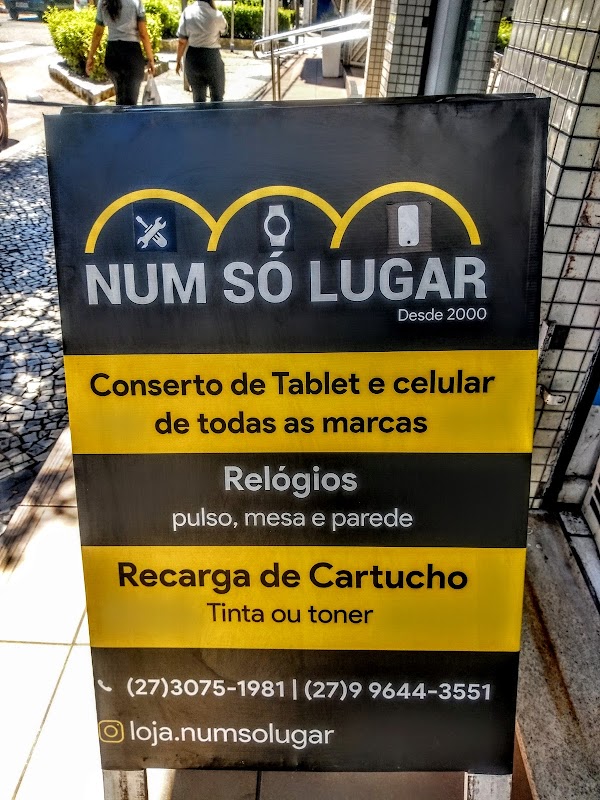 Num Só Lugar - Relógio Cartucho Celular - geral em Centro, Vila Velha/ES - Foto 5