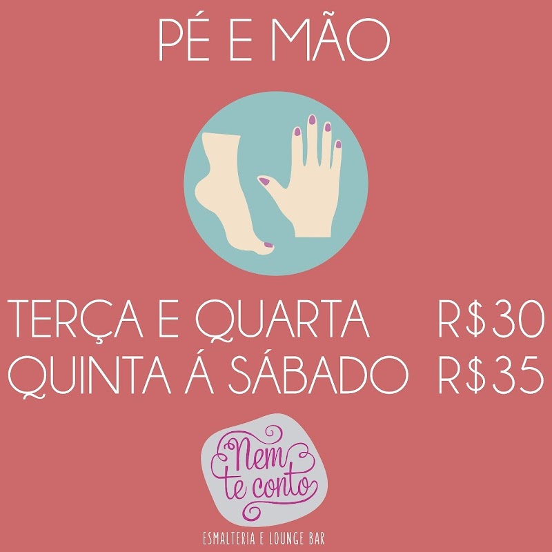 Nem te Conto Esmalteria Lounge Bar - geral em Praia da Costa, Vila Velha/ES - Foto 2