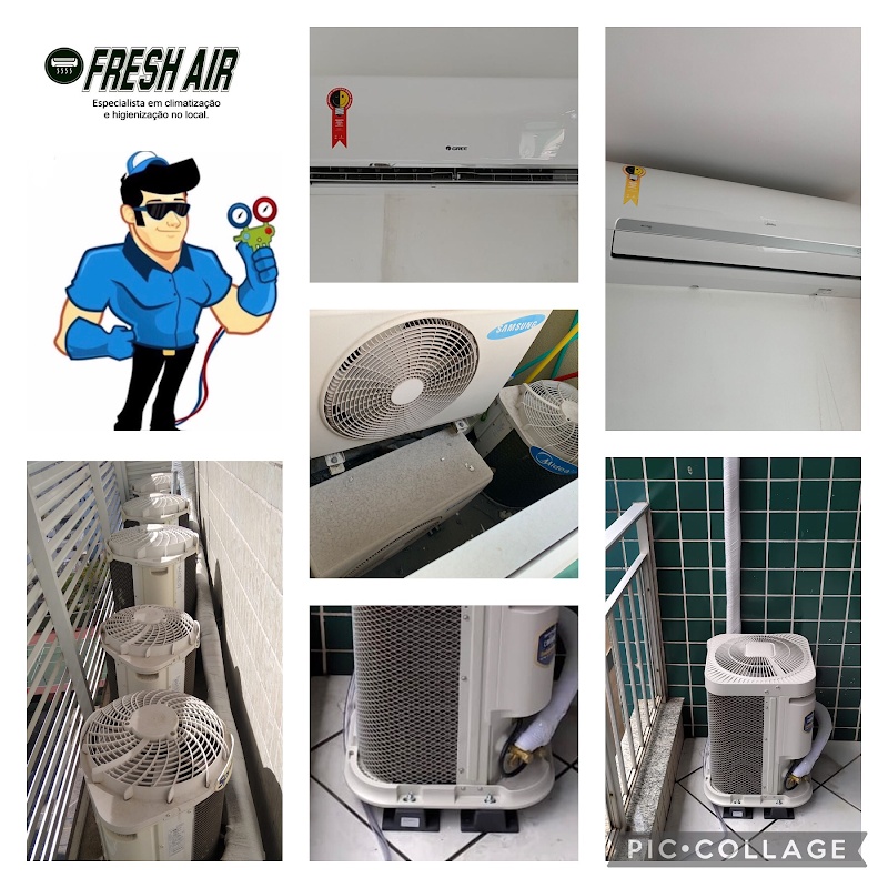 FRESH AIR Instalação, Manutenção, Venda e Limpeza de ar condicionado e Split. Energia Solar - Lavanderia em Praia de Itaparica, Vila Velha/ES - Foto 3