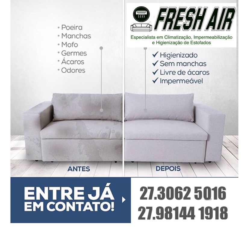 FRESH AIR Instalação, Manutenção, Venda e Limpeza de ar condicionado e Split. Energia Solar - Lavanderia em Praia de Itaparica, Vila Velha/ES - Foto 4