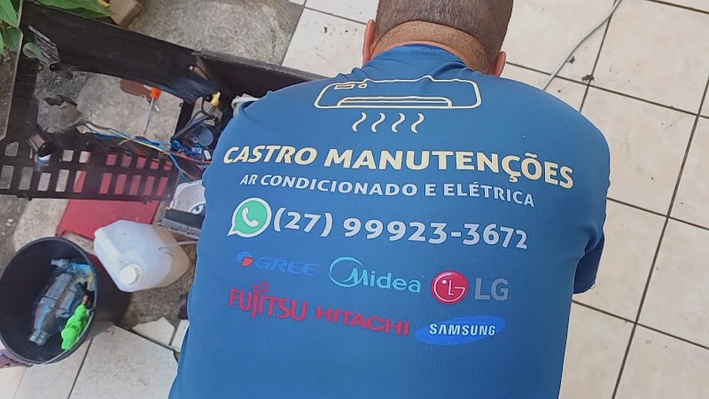 Foto 6 de Castro Manutenções Ar-Condicionado e Elétrica